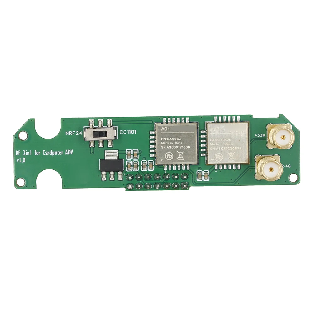 

For Wireless Prototyping As Shown Dual RF Module RF Module CC1101 Support NRF24 Support Custom Frequency 300-348MHz