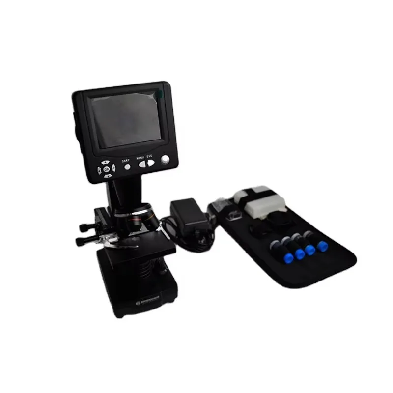 Artificial Insemination in Pig Sperm Observation Microscope for Electronics Veterinary Microscope