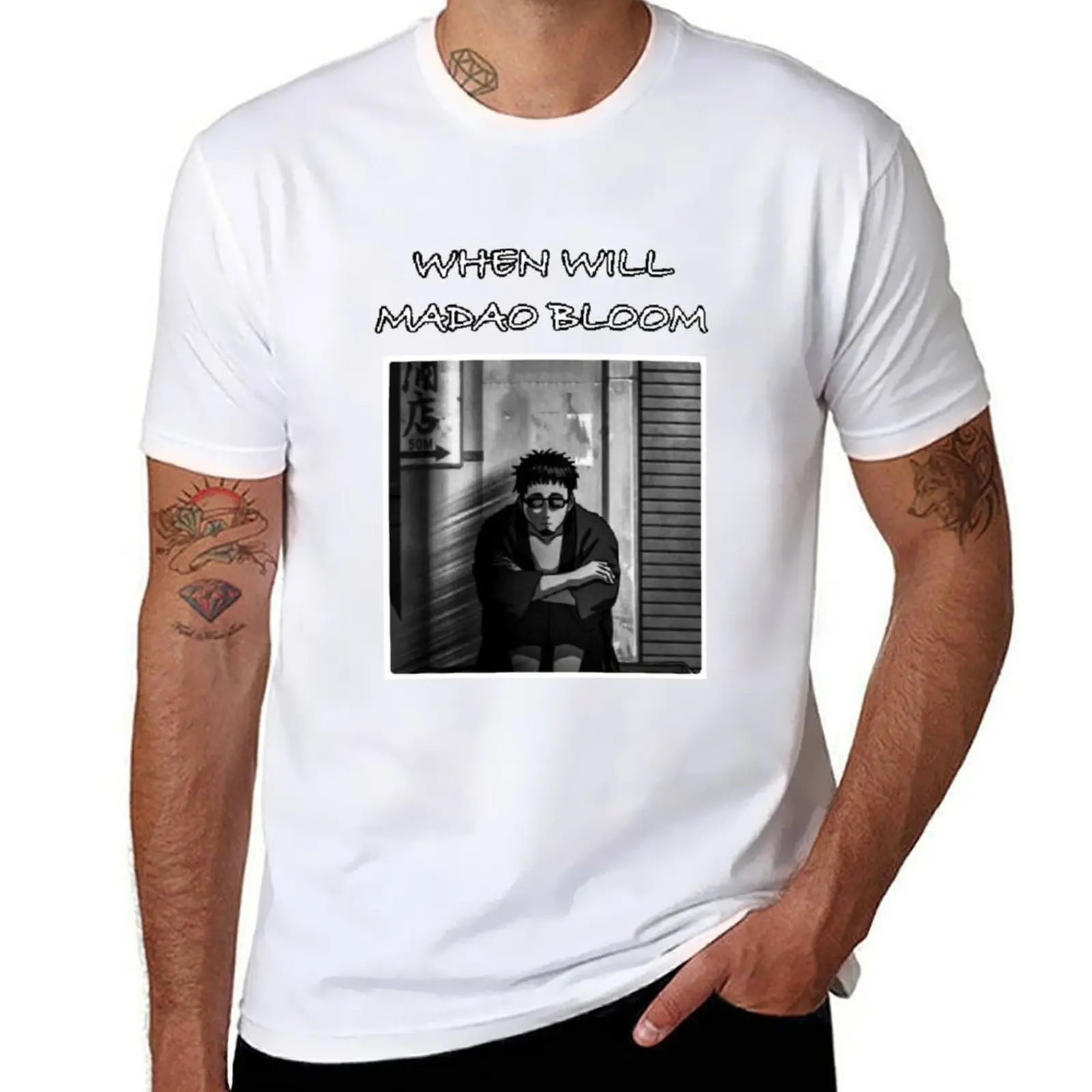 

When will Madao bloom T-Shirt t shirts for man pack white t shirts for man pack cotton T-Shirt