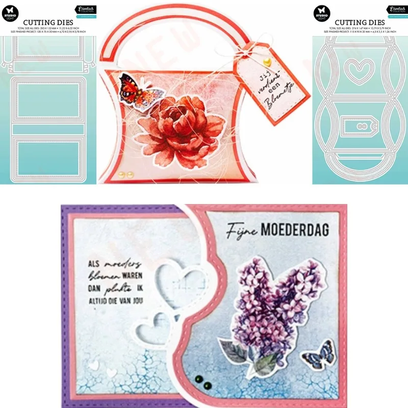 

Plan View of a Butterfly Shaped Box Metal Die Cutting 2026 New DIY Die Molds Scrap Booking Paper Making Cuts Crafts Big Die Hand