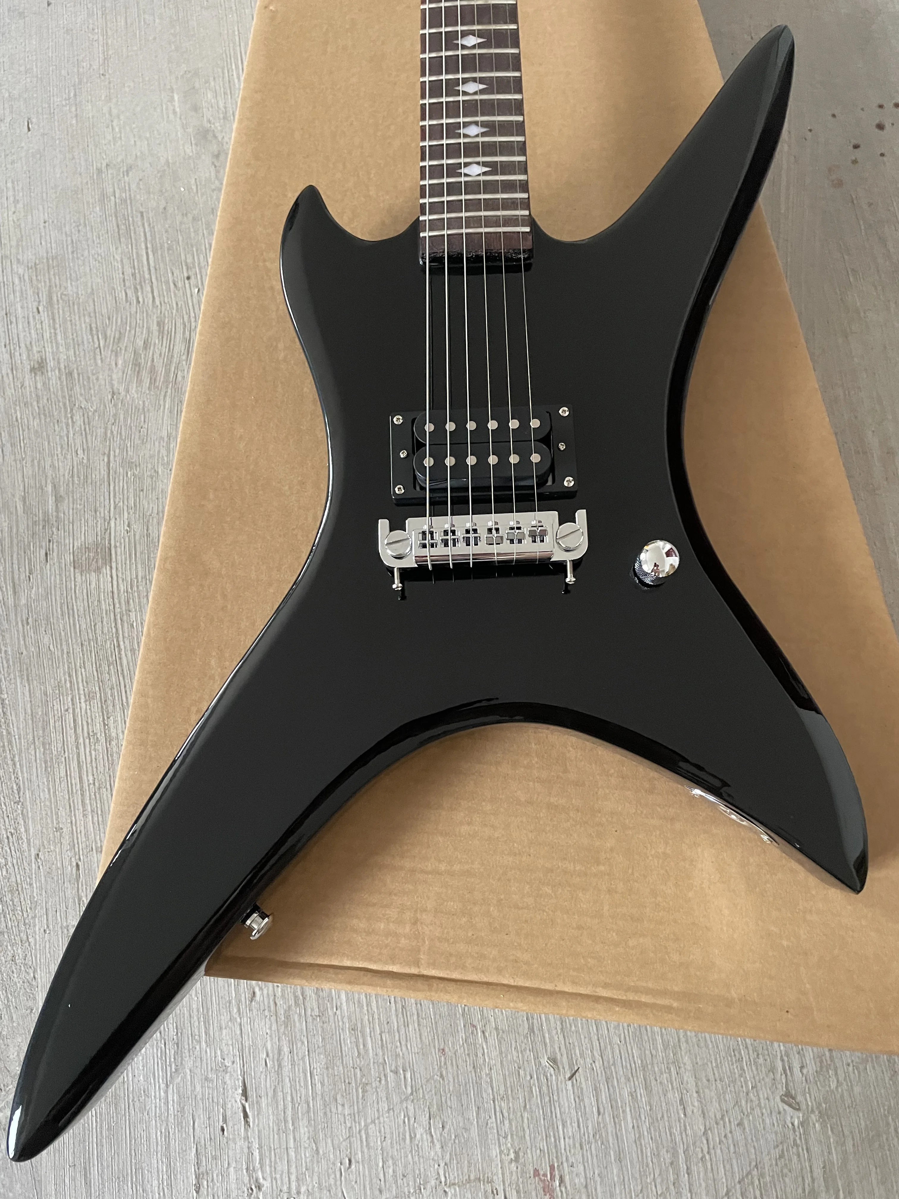 Chuck Schuldiner BC Stealth Electric Guitar Black Death Metal H