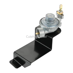 Gas Grill Valve Regulator 64866 Replace Assembly fit for Weber Q1000 Q1200 Series 51060001 50060301 51010001 Grills BBQ Camping