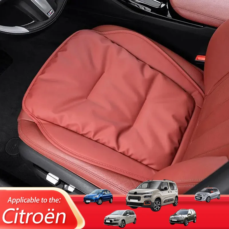 

Car Seat Cushion Luxury Leather Support Pad High Rebound Sponge Seat Cover For Citroen C-Crosser BASALT