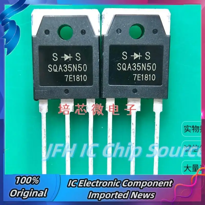 10PCS SQA35N50 MOS TO-3P 35A500V คุณภาพที่ดีที่สุดสต็อก