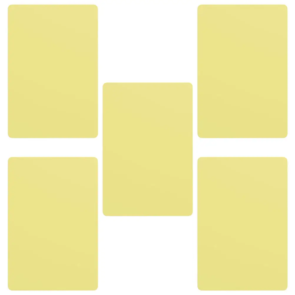 

5Pcs A4 Blank Silicone Tattoo Practice Skin Lightweight Soft Tattoo Skin for Tattooing Microblading Practice Supplies