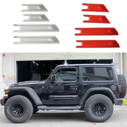 Car Body Door Anti Scratch Guard Plate Decoration Cover for Jeep Wrangler JL JT 2018 2019 2021 2020 2021 2022 2023 2024 2025+