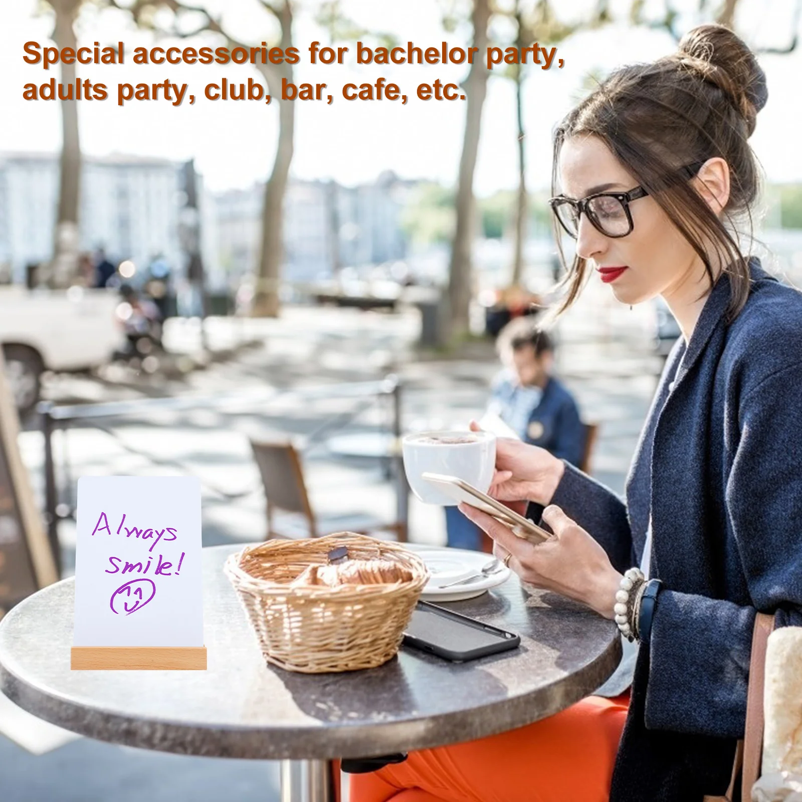 

Wooden Display Board A6 Pvc Reusable Whiteboard Bulletin Notice Chalkboard Memo Board Home Bar Decor Sign Easy Install Portable