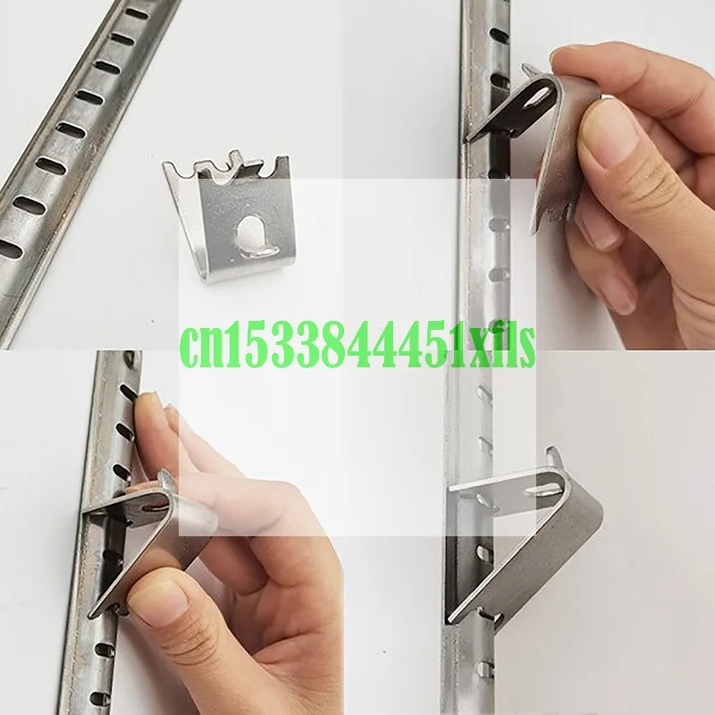 Durable 1Pcs Fridge Shelf Support Clamp Made Of 304 Steel; Essential Shelf Clips for Commercial Freezer and Refrigerators