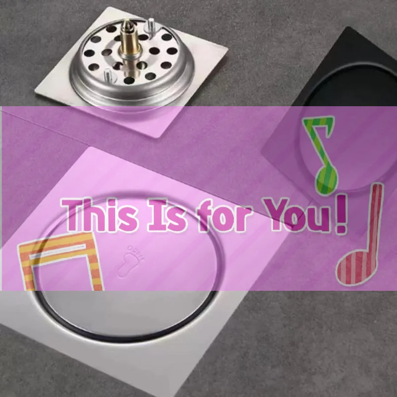 【HMA】Stainless Steel Up Floor Drain Odor Proof Anti Clogging Design For Bathroom Shower Laundry Room