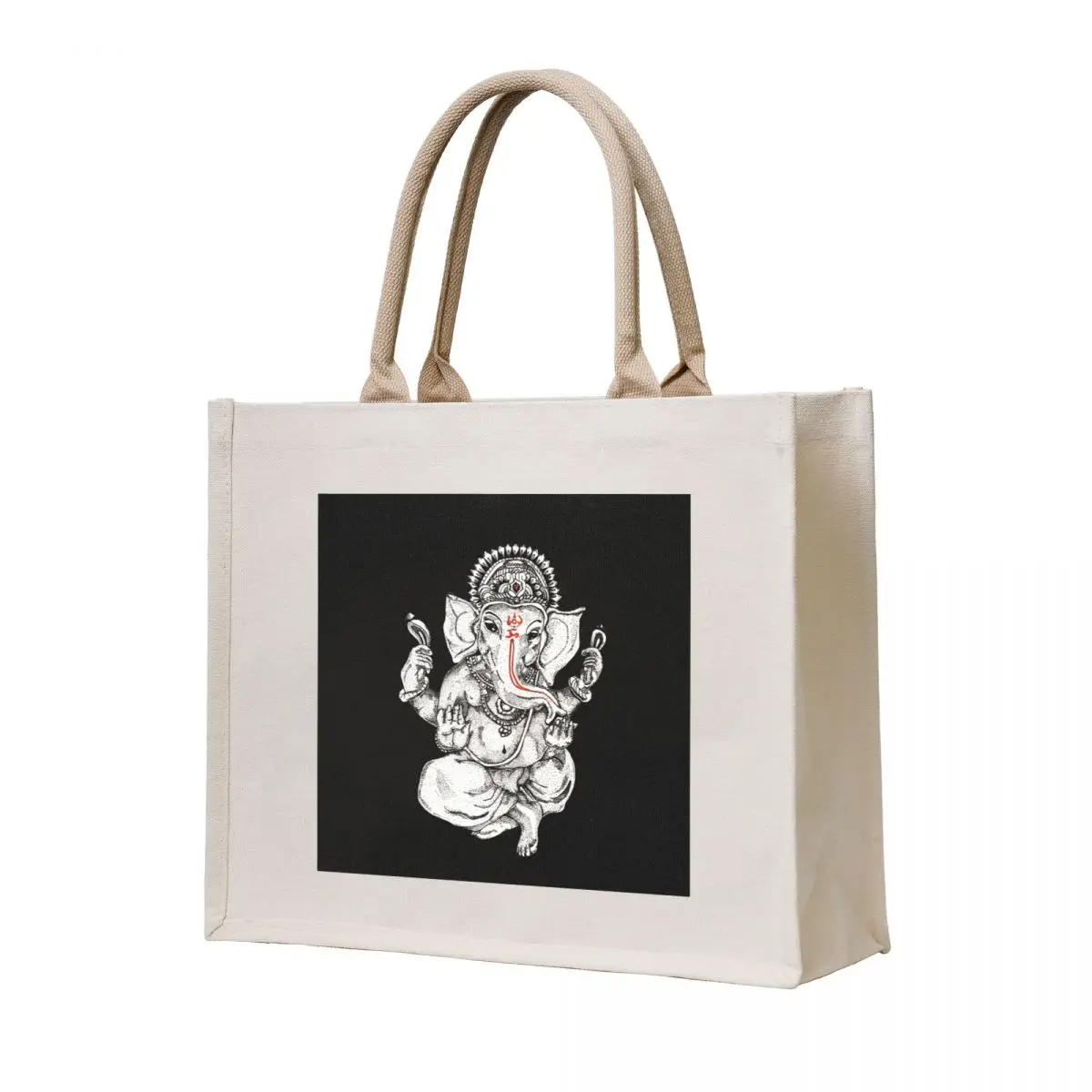 

Ganesha Tote Bag cloth bag woman hand bags tote bags cloth bags Cloth