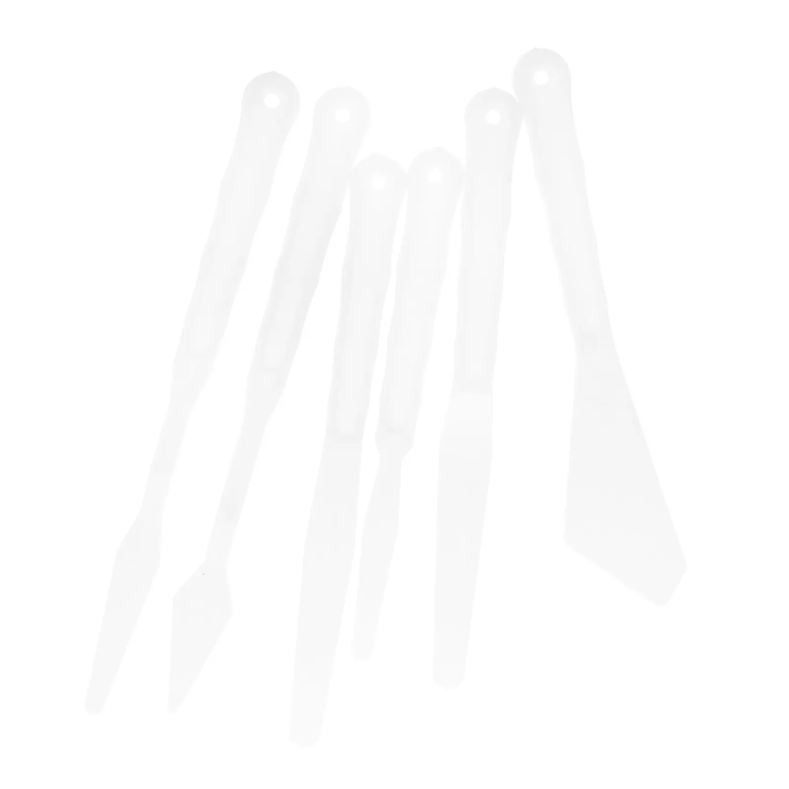 

1Set Plastic Palette Knife Set for Acrylic Oil Gouache Painting Color Mixing Texture Creation Modeling Landscapes Architectural