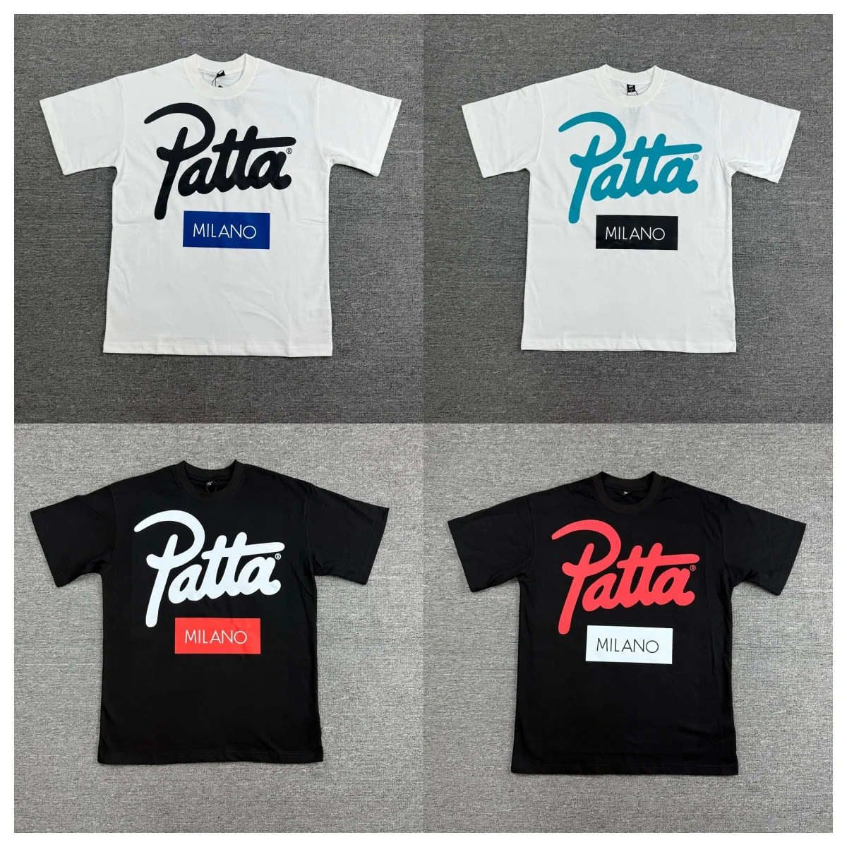 Streetwear Brand Red Logo - Y2K Retro Brand Milano Red Letter