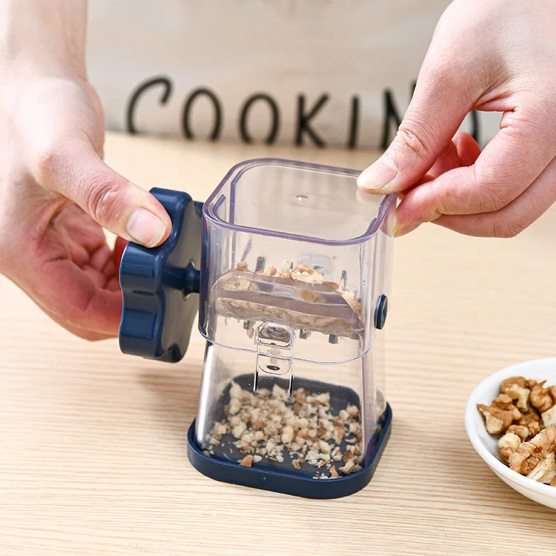 2026 Portable Grinding Tools Nut Walnut Grinder Hand Crank Kitchen Multifunctional Manual Nut Chopper Detachable Fruit Crusher view 2