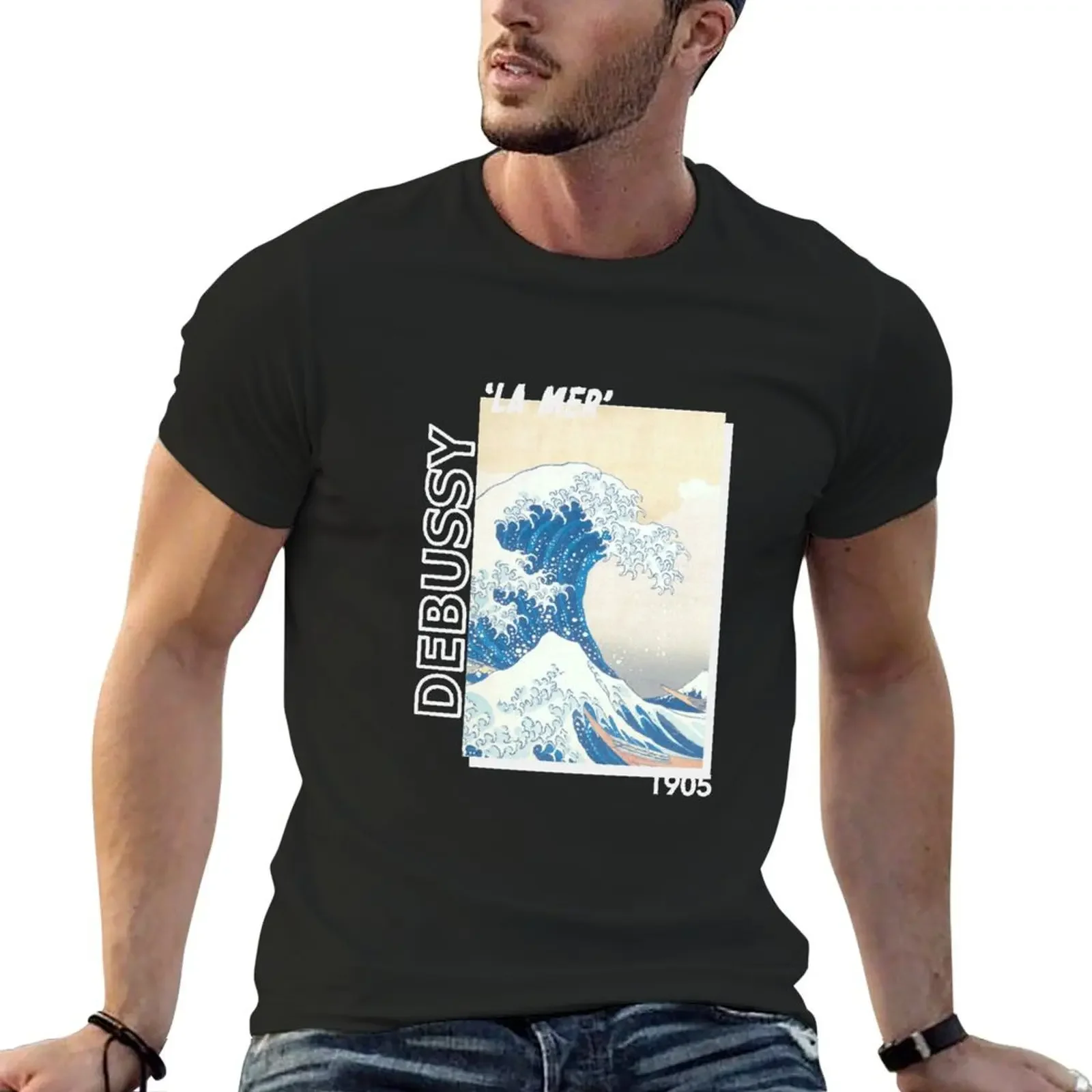 

twoset violin debussy la mer 1905 T-Shirt tees vintage clothes Men's t-shirt