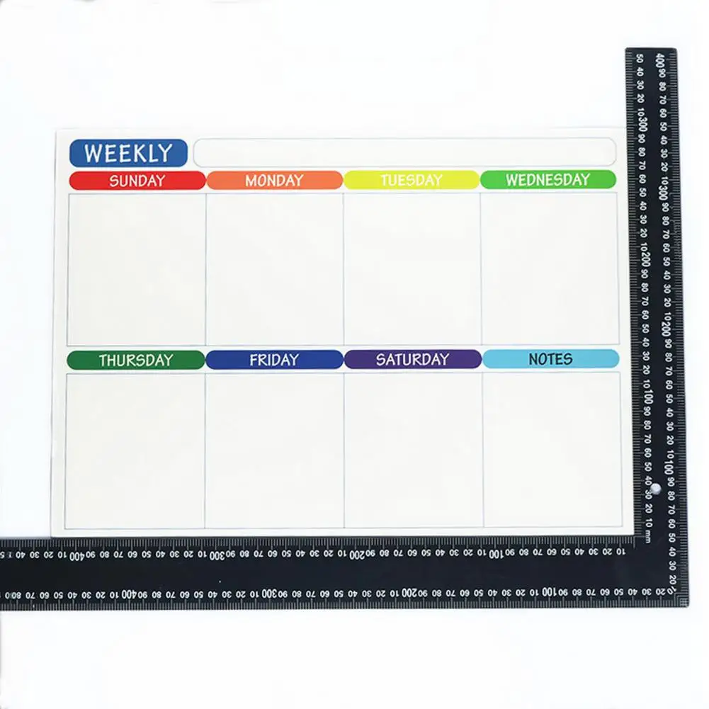 Make Schedule Better Scratch Resistance Calendar Learning Plan Message Board Office Accessories