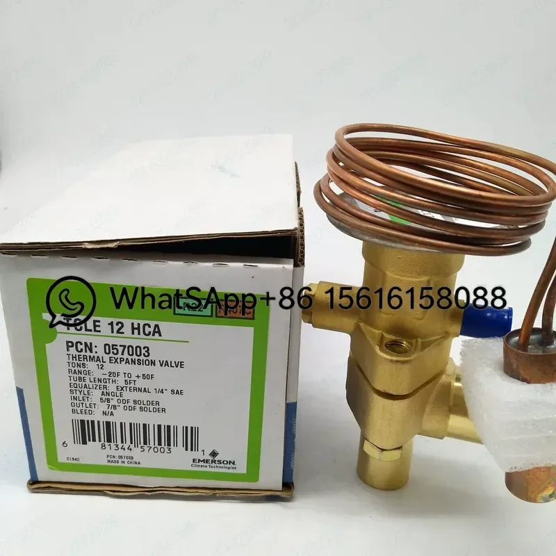 XB1019HCA-1B Chiller Heat Pump Air Conditioner with Emerson TCLE 12 TCLE5 TCLE3 HCA Expansion Valve HVAC Cooling System Parts