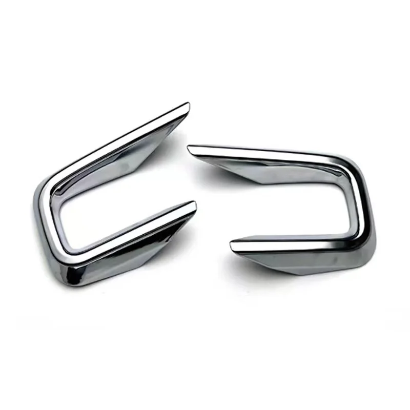 For Lexus LBX 2023 2024 ABS Chrome Front Fog Light Lamp Trim Cover Frame Exterior Decoration Styling Accessories