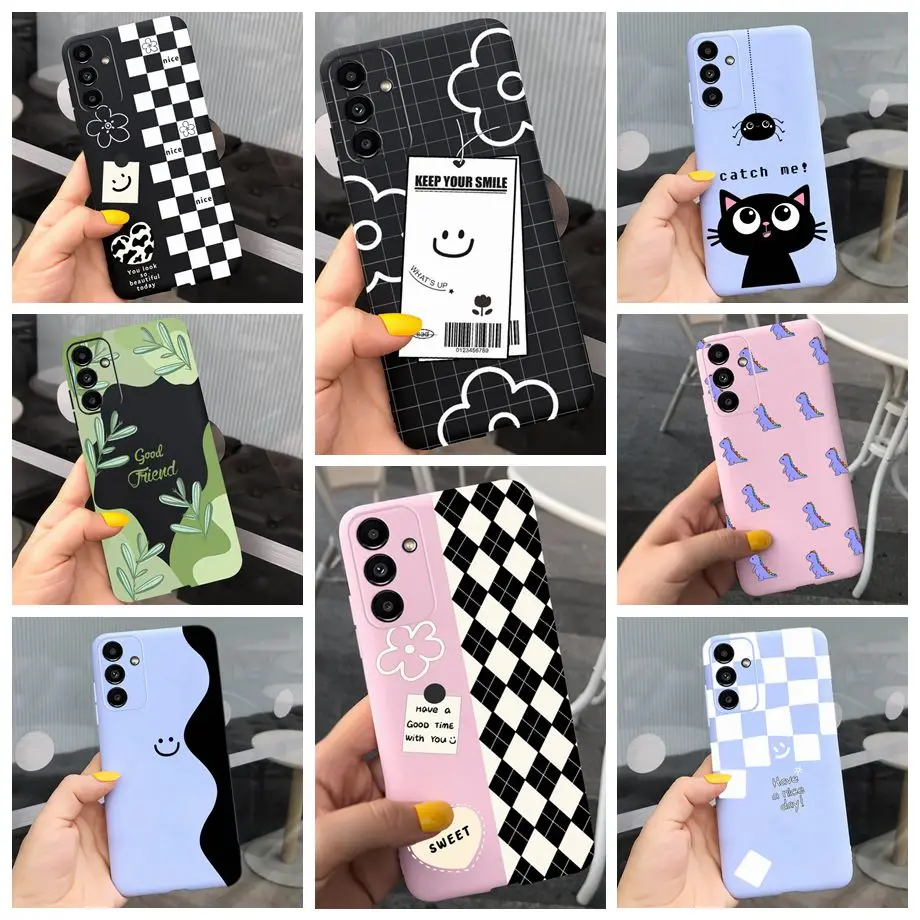 Funda trasera de dibujos animados para Samsung Galaxy A04, A04e, A04s, carcasa suave para Samsung A04, A045F, A04s