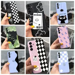 For Samsung Galaxy A04 A04e A04s Back Case Phone Cover Lovely Cartoon Fashion Coque For Fundas Samsung A04 A045F A04s Soft Capa