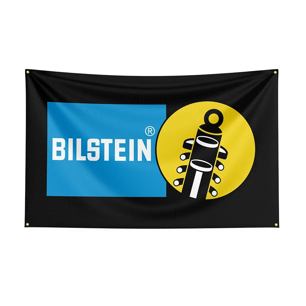 3x5 Ft Bilsteins Flag Polyester Printed Racing Car Banner For Decor