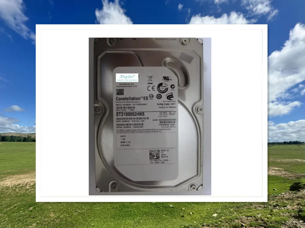 

For 08CGTN 1TB 7.2K SATA 3.5 inch R510 R710 Server