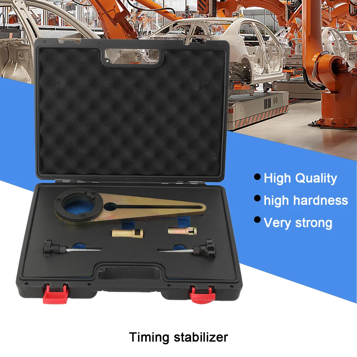 Outil de réglage du moteur pour BMW N47 N57, attelle d'amortisseur de vibrations + manchon de maintien + vis M8/M10