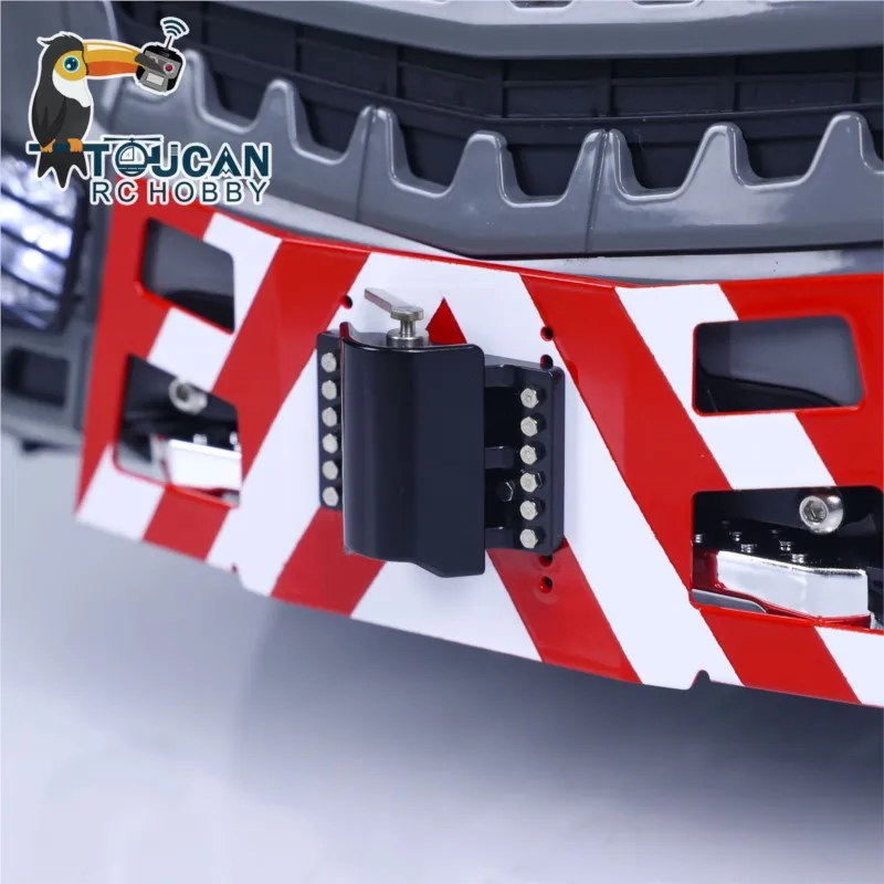 Chasis Metálico LESU 1:14, Camión Tractor RC, Coche Teledirigido Toucan, Modelo de Vehículo RC Listo para Usar, Pintado y Ensamblado, para Niños