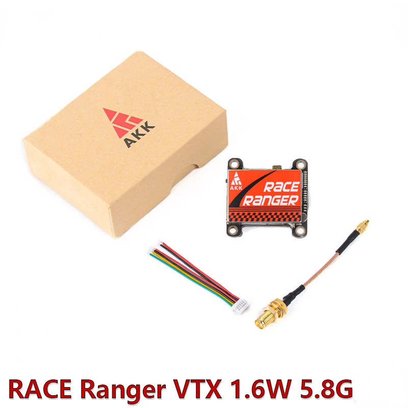 VTX FPV Transmitter Quality Goods Transmigration of Aircraft Images AKK RACE RANGER VTX 5.8G 1.6W 1600mW FPV Video Transmitter