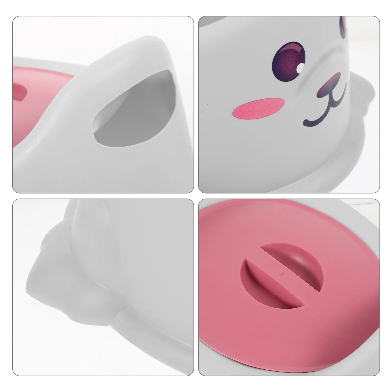 

1 шт. Детское портативное утолщенное сиденье-накладка на унитаз для приучения к горшку, маленькое, легкое, для путешествий, для малышей, для дома и ванной комнаты