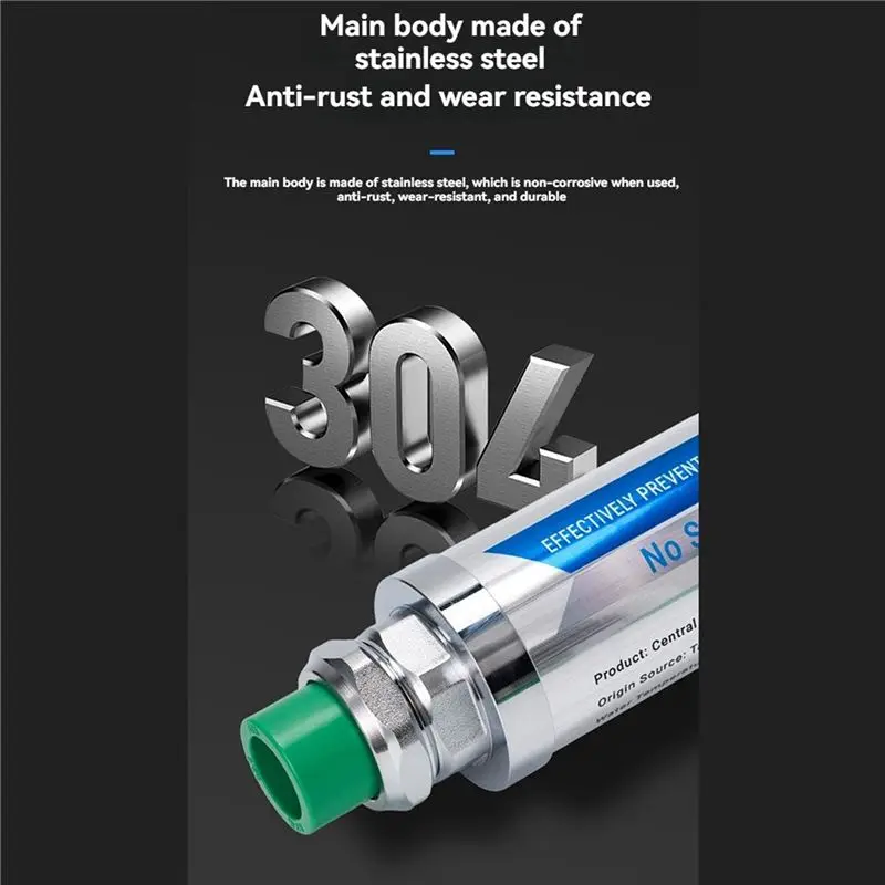 AEE2-Whole House Central Water Softener Scale Filter Prevent Scale Built Up On Water Pipes Smart Toilet Boilers