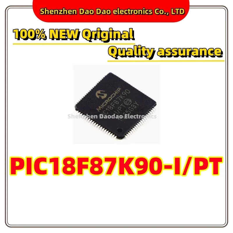 

PIC18F87K90-I/PT PIC18F87K90 8-bit microcontroller chip QFP-80 New original