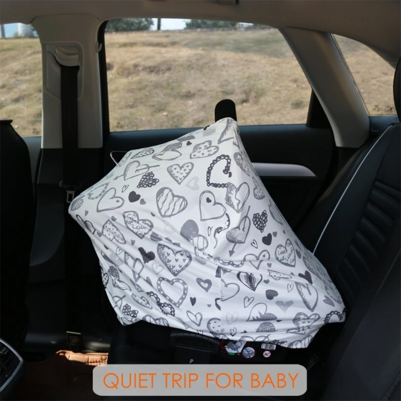 Mẹ Đi Chơi Cho Con Bú Khăn Cotton Cho Bé Bao Chống Riêng Tư Cho Trẻ Sơ Sinh Điều Dưỡng Khăn Carseat Swaddles Chăn