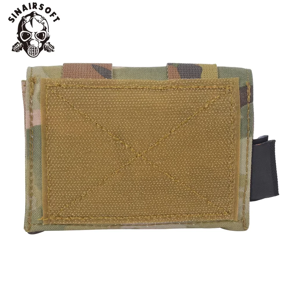 SINAIRSOFT Tactische SNELLE Helm Utility Pouch Verwijderbare Achterzak NVG Contragewicht Batterijzakje Voor SNELLE Helmaccessoires