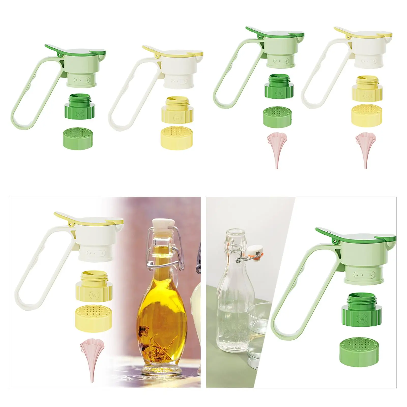 

Multifunctional Pour Spout for Box Drinks Portable with Filter with Lid Spout Pourer for Oil Liquid for Daily Use Dinning Room