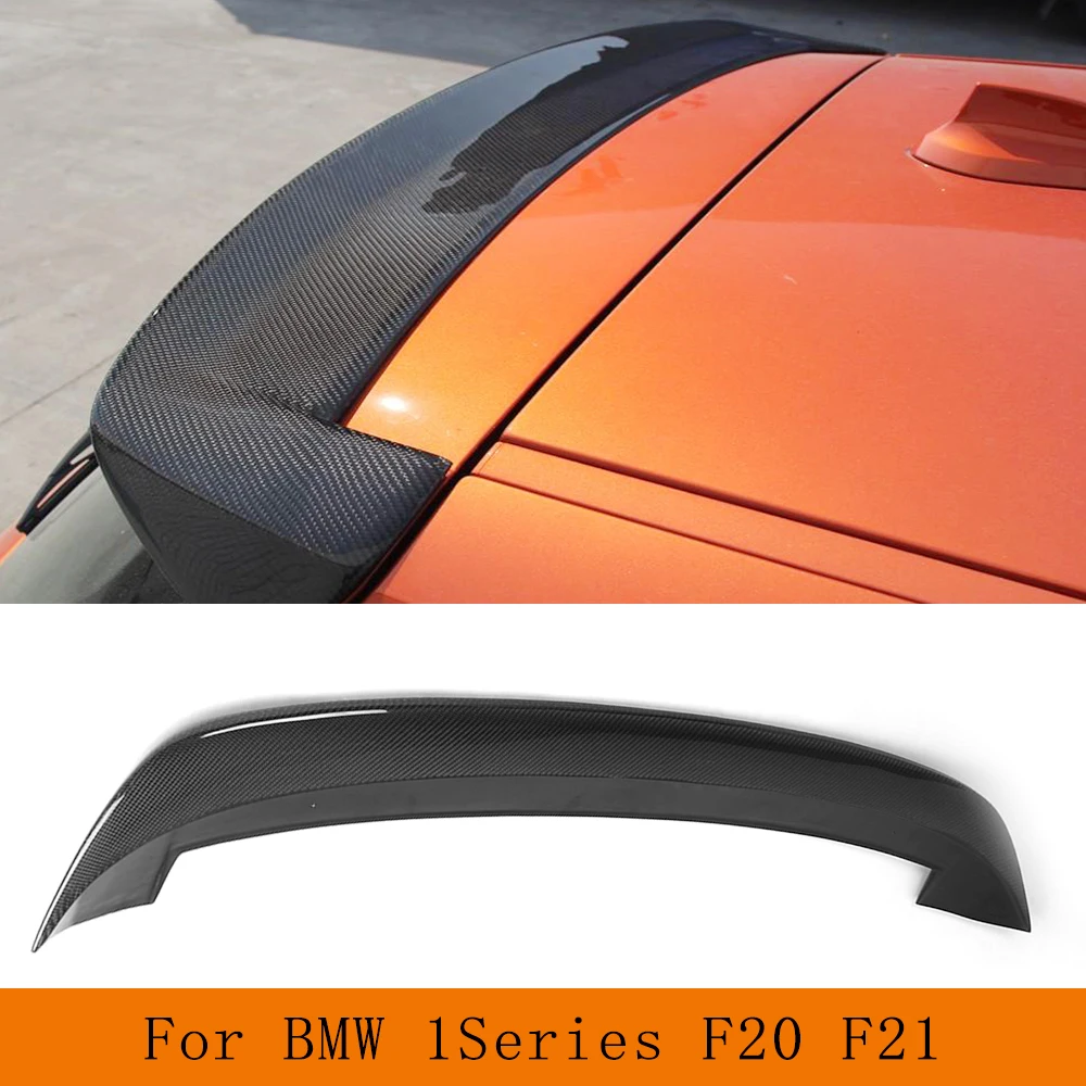 

Carbon Fiber / FRP Primer/ Glossy Black Car Roof Rear Spoiler Lip Window Wing for BMW 1Series F20 F21 2012 - 2018