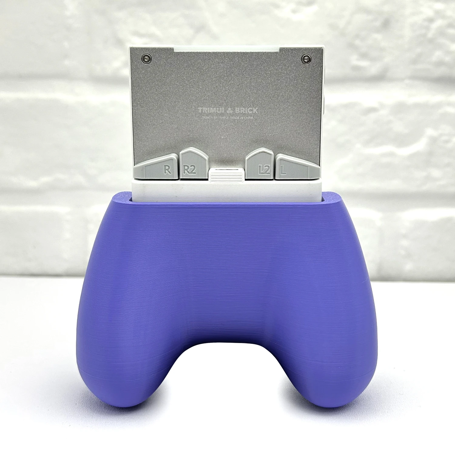 Dla Trimui Brick Grip Handle 3D Printed Grip Akcesoria DIY Controller Trimui Brick Handheld Grip Wygodna ergonomiczna konstrukcja — zdjęcie produktu 2