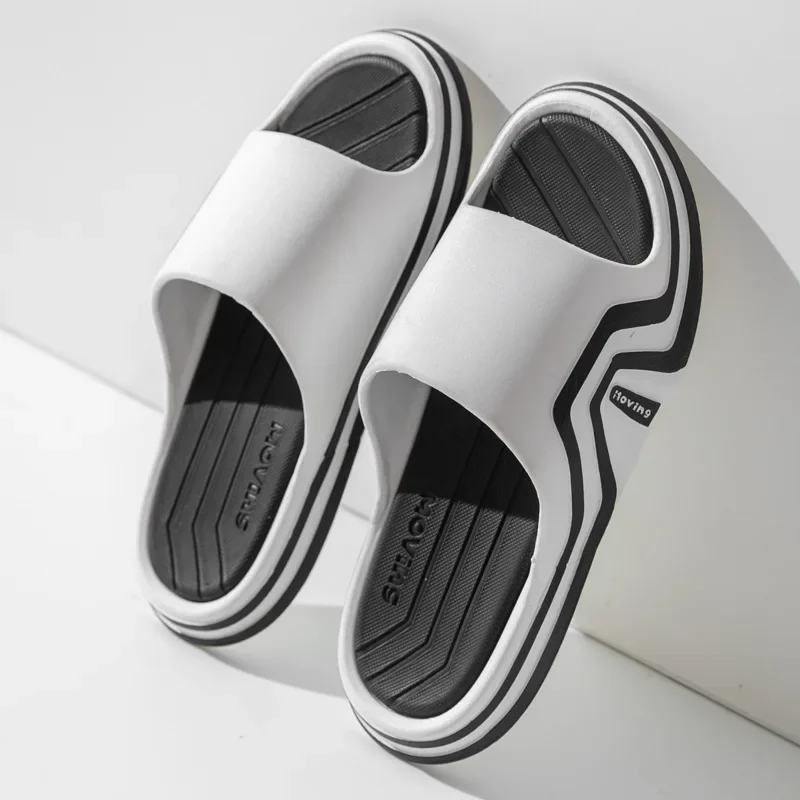 Slippers Mesummer Lovers Sports Home Bathroom Non Slip and Wear-resistant Slippers Women Mens Shoes Comfortable Fashion