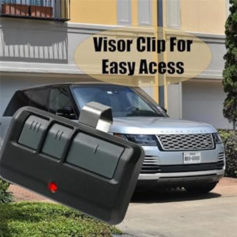 A45U Universal Garage Door Opener Remote For Chamberlain Liftmaster 893MAX 893LM 373LM 973LM 83LM-3 Parts Button Modern Case Des