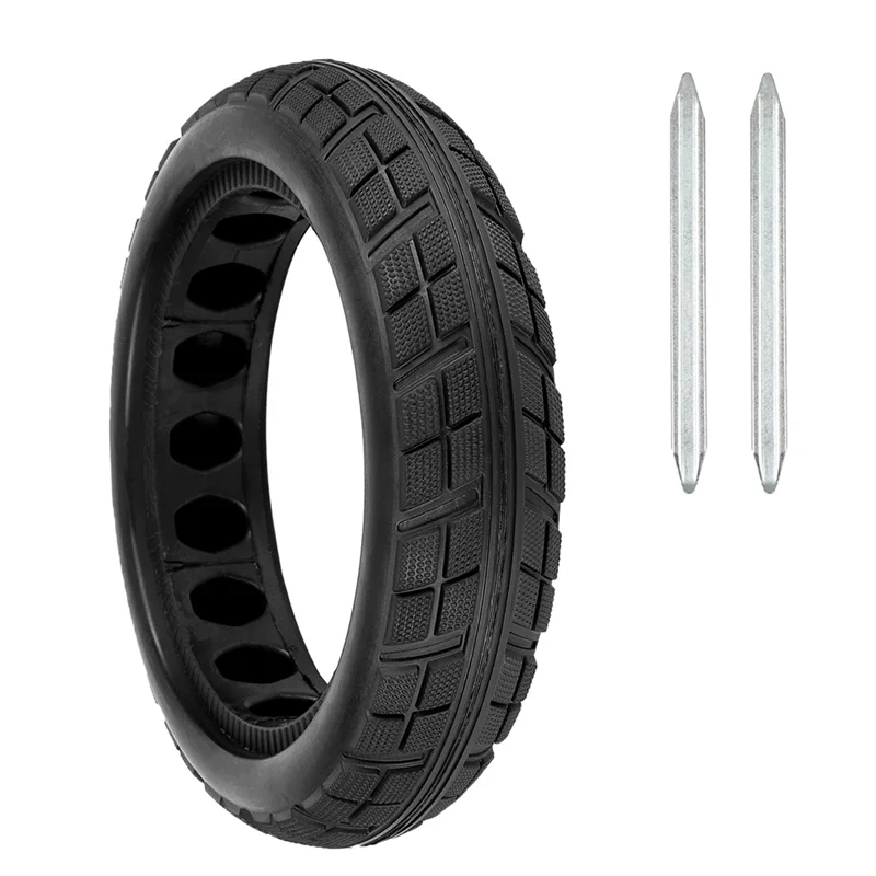 

ABLB-For Mijia M365 For Electric Scooter 8.5 Inch Solid Tire Tyre Replacement- Front/Rear Rubber Wheel 8 1/2X2 Anti-Slip Design