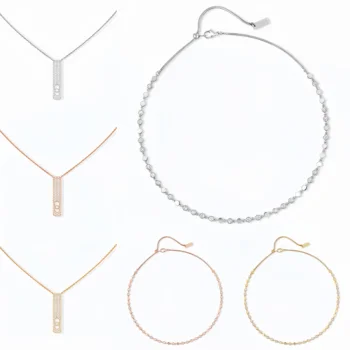 여성용 클래식 디자인 럭셔리 지르콘 및 925 스털링 실버 펜던트 목걸이 