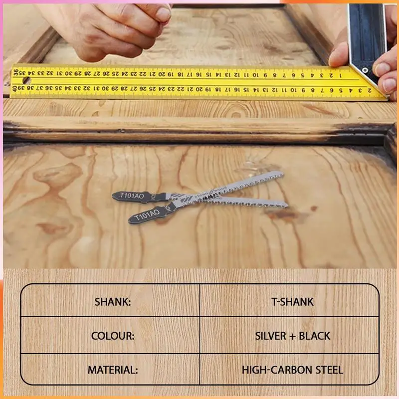 

A93Z 20 шт. сабельное лобзиковое полотно T101AO с Т-образным хвостовиком, многофункциональные лобзиковые полотна для дерева, пластика, отрезной диск