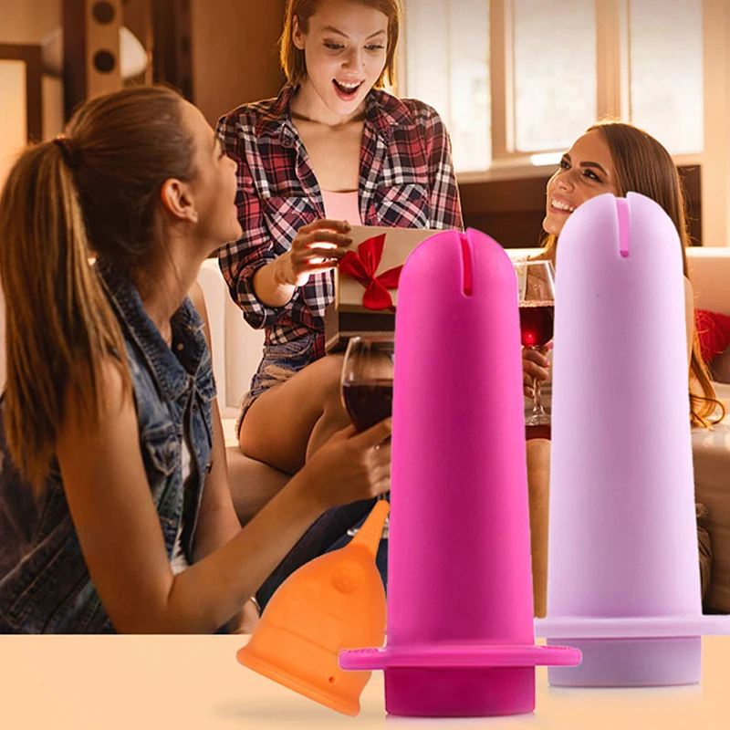 Women Portable Menstrual Cup Booster Medical Silicone Leak-proof Menstrual Period Cup Booster Feminine Hygiene Product