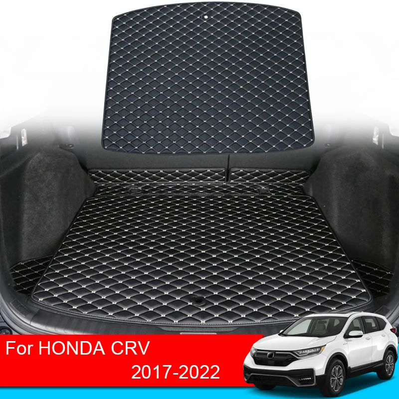 1pc Car Trunk Mat For Honda CRV Hybrid 2017-2022 сетка в багажник авто коврики для автомобиля Cargo Liner Accessories Para Auto