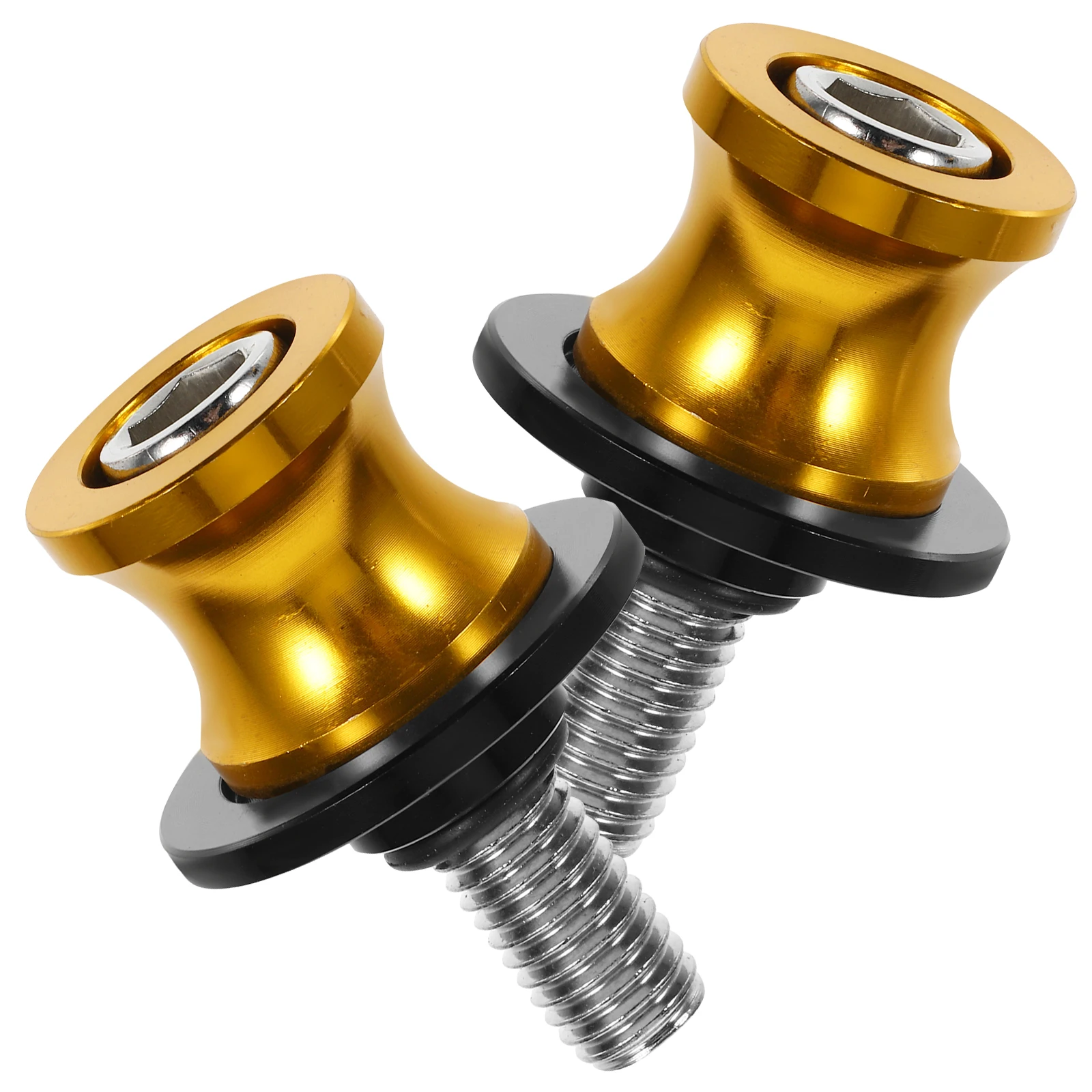 

Cart-loading Screws Iron Swing Arm Sliders Motorcycle Stand Spools Swingarm Double Ended