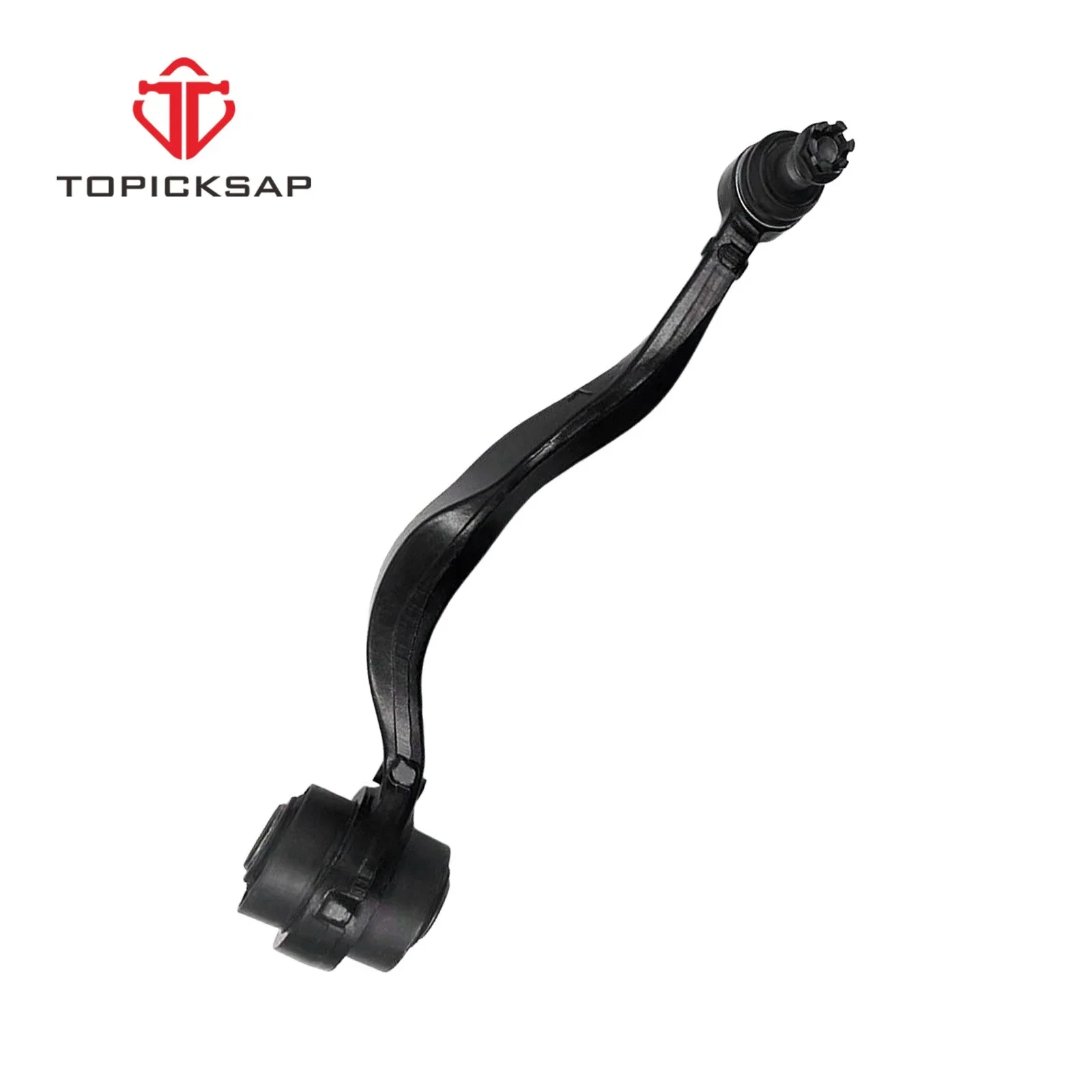 TOPICKSAP 1Pc Front Driver Side Lower Rearward Control Arm Curved Assembly Kit 4867059016  for Lexus LS600h LS460 2008-2016