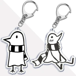 Goodnight Punpun Oyasumi Punpun Key Chain Keychains Ring for Accessories Bag Graffiti Pendant Keyring Jewelry Fans Gifts