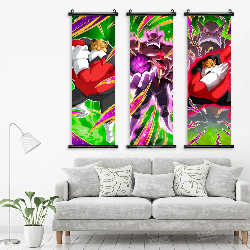 Dragon Ball Poster Anime Home Dekoration Vegeta Hängende Malerei Majin Buu Scroll Bilder Leinwand Wand Kunstdruck Für Wohnzimmer – Detail 3
