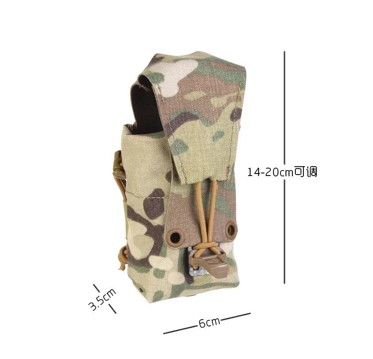 Bolsa táctica multiusos Ferro con sistema flip silencioso – Para radio o cargador - imagen 5