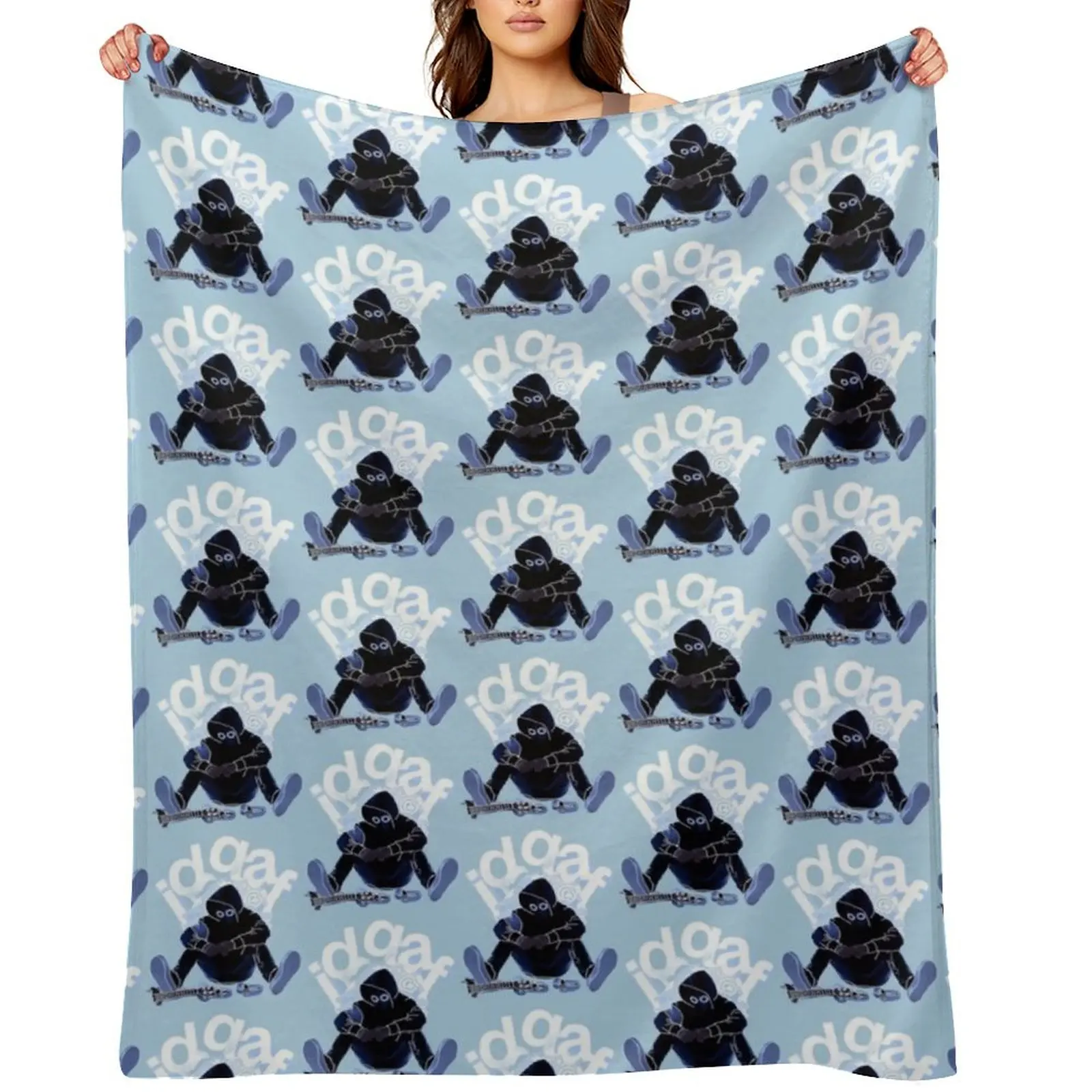 

BOYWITHUKE TOXIC Throw Blanket Moving halloween manga Large Blankets