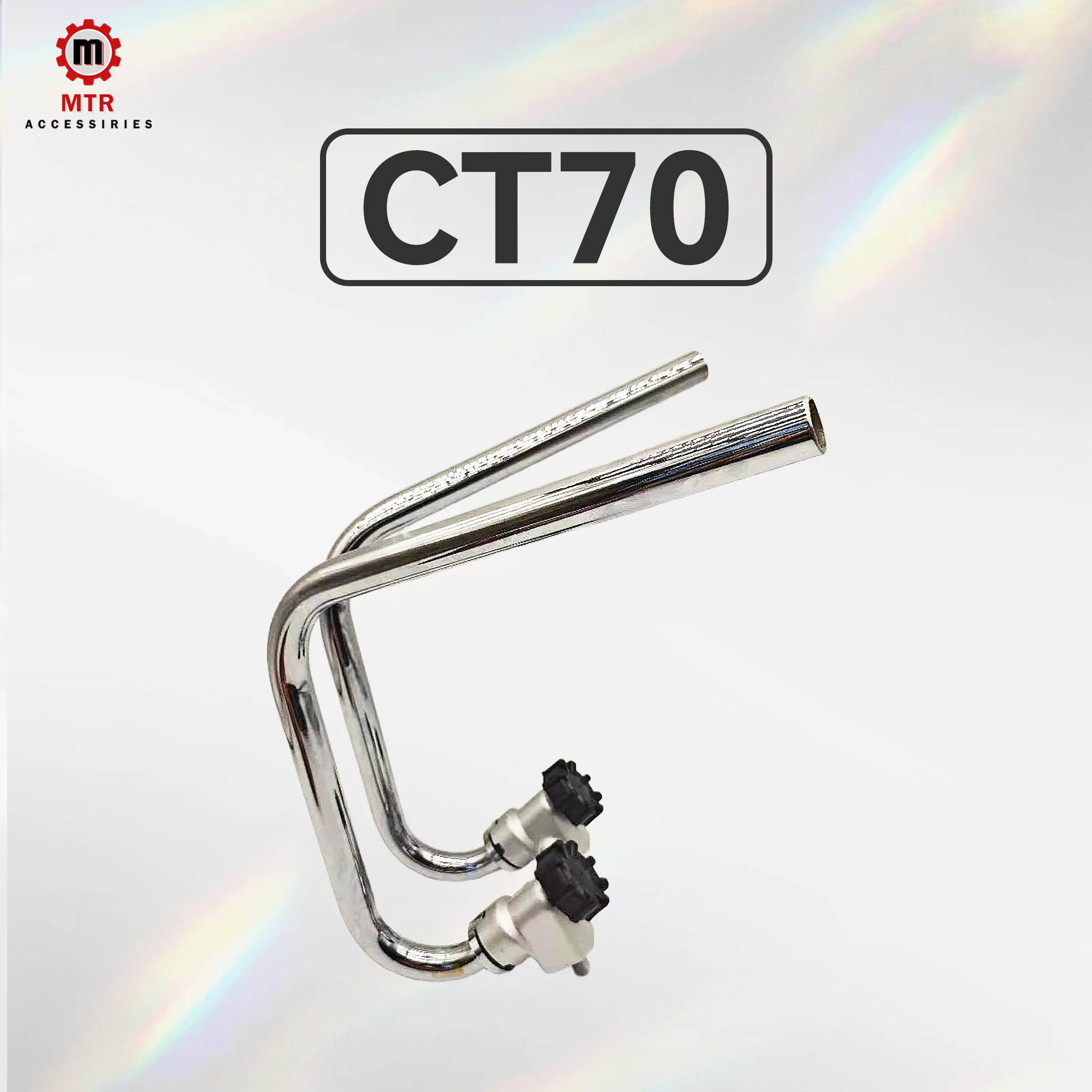 

DAX CT70 Handle Bar Handlebars Kit Clamp knobs 007 Motorcycles Parts for CT70 1969-1970